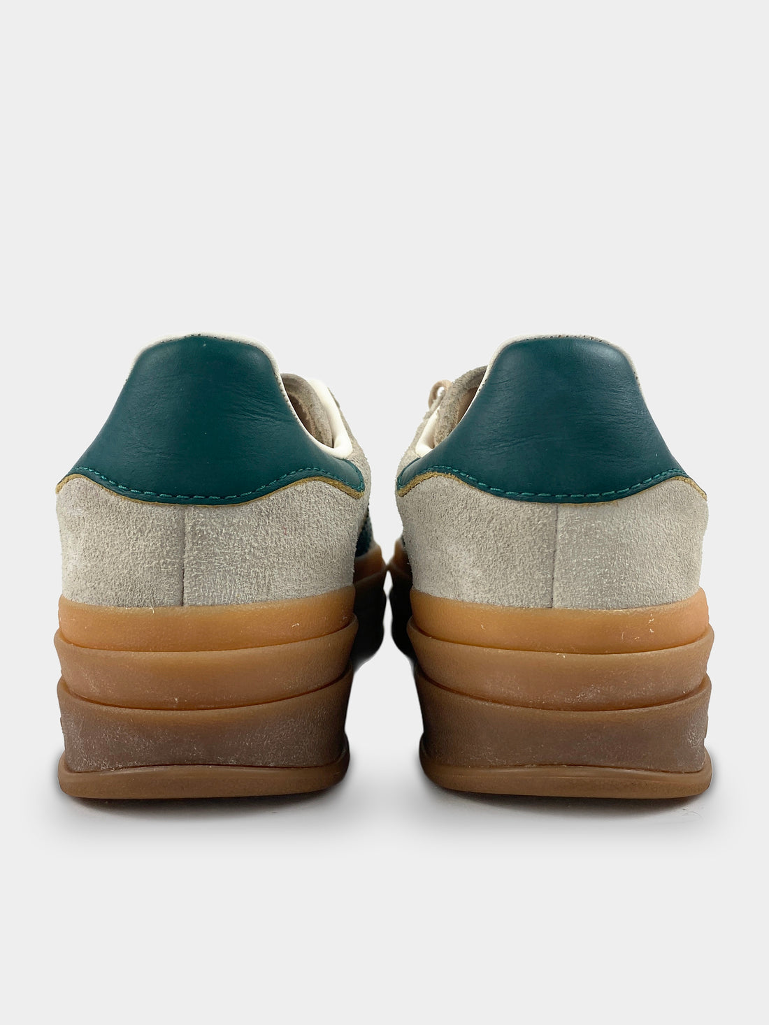 Adidas Gazelle Bold Magic Beige Collegiate Green