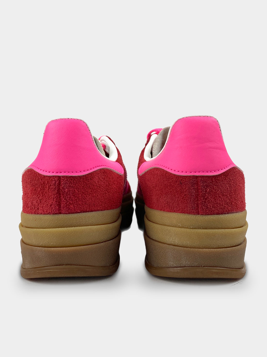 Adidas Gazelle Bold Collegiate Red Lucid Pink