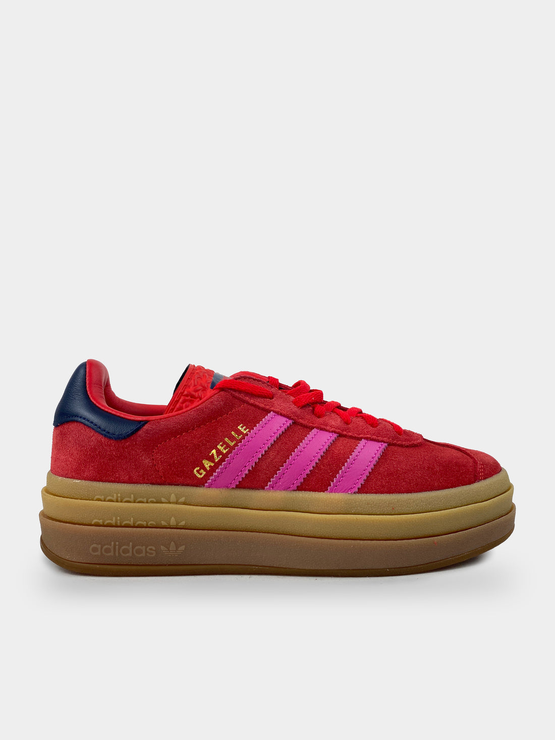 Adidas Gazelle Bold Red Semi Lucid Fuchsia