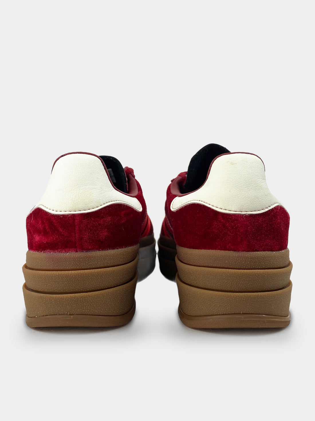 Adidas Gazelle Bold Bright Red Velvet