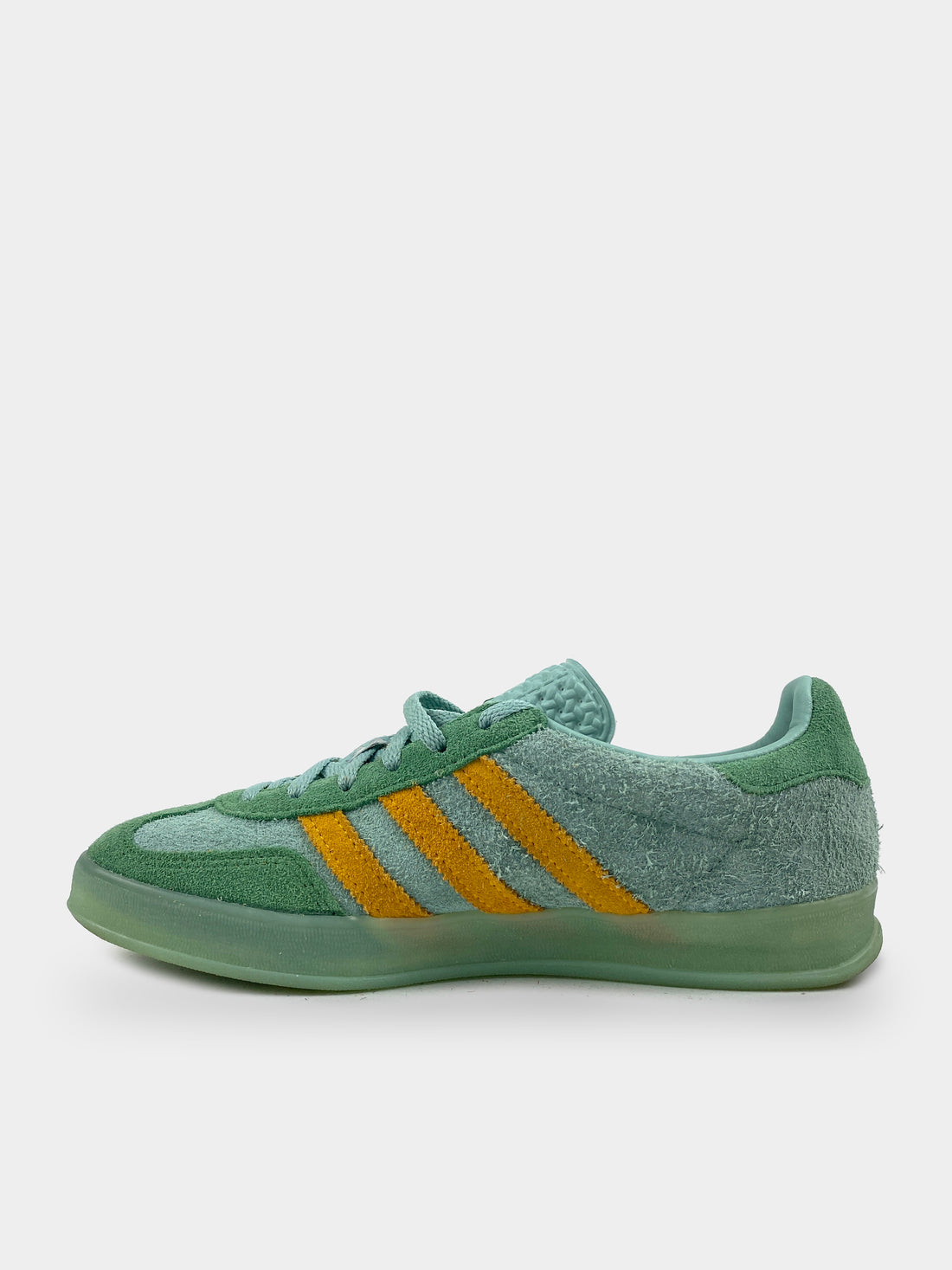 Adidas Gazelle Indoor Hazy Green Crew Yellow