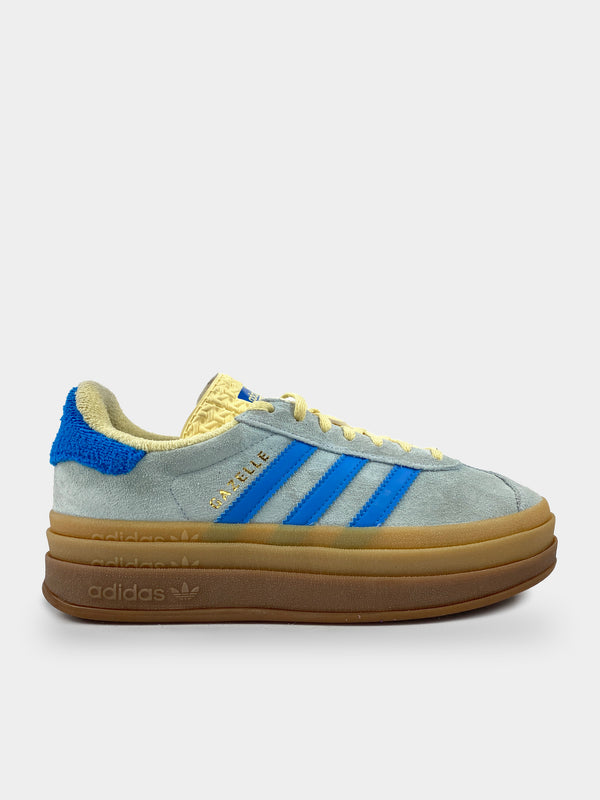 Adidas Gazelle Bold Almost Blue Yellow