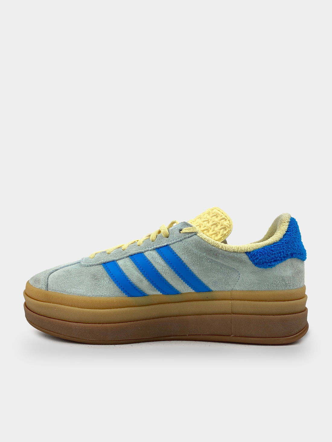 Adidas Gazelle Bold Almost Blue Yellow