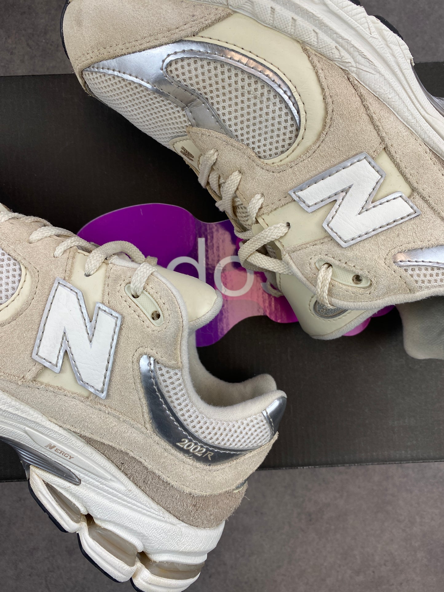 New Balance 2002R Beige Silver
