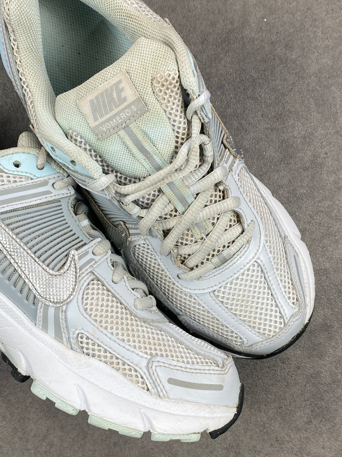 Nike Vomero 5 Pure Platinum Glacier Blue Wolf Grey Metallic Silver