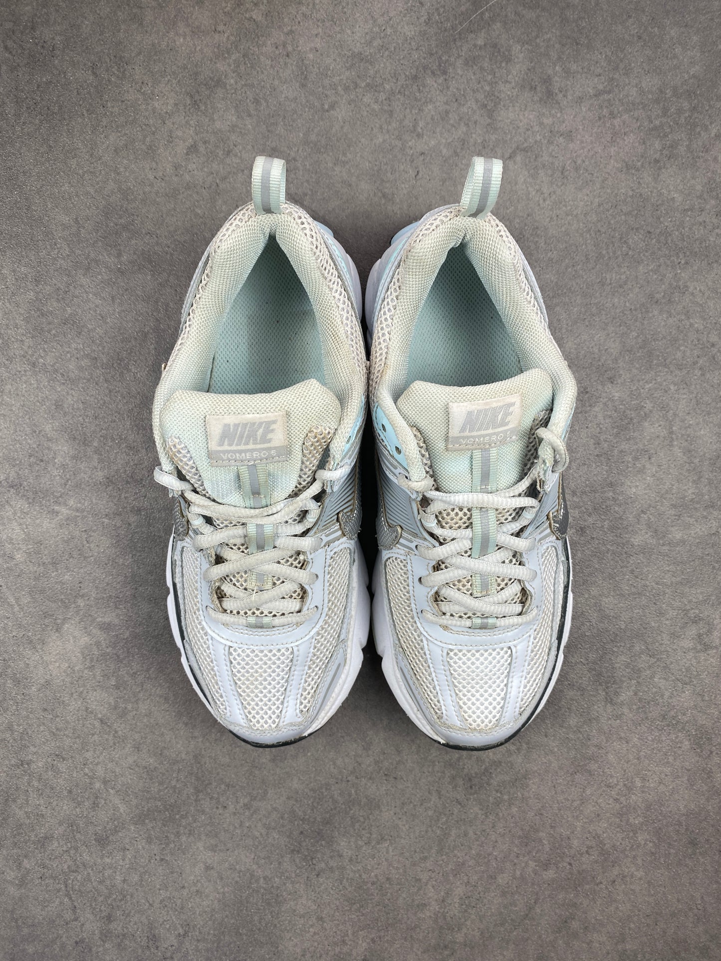 Nike Vomero 5 Pure Platinum Glacier Blue Wolf Grey Metallic Silver