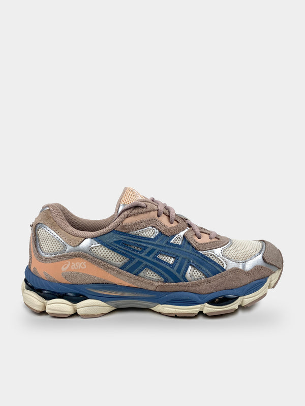 ASICS Gel-NYC Cream Grey Floss Salmon
