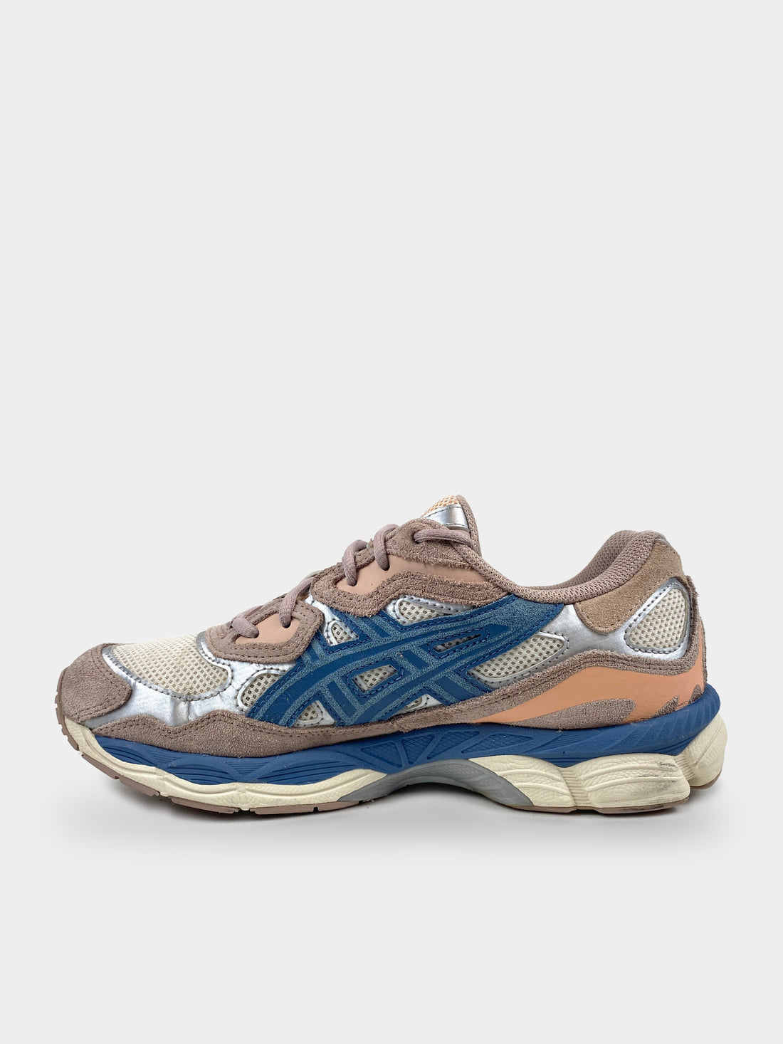 ASICS Gel-NYC Cream Grey Floss Salmon