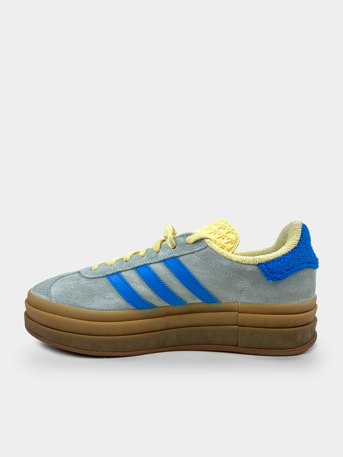 Adidas Gazelle Bold Almost Blue Yellow