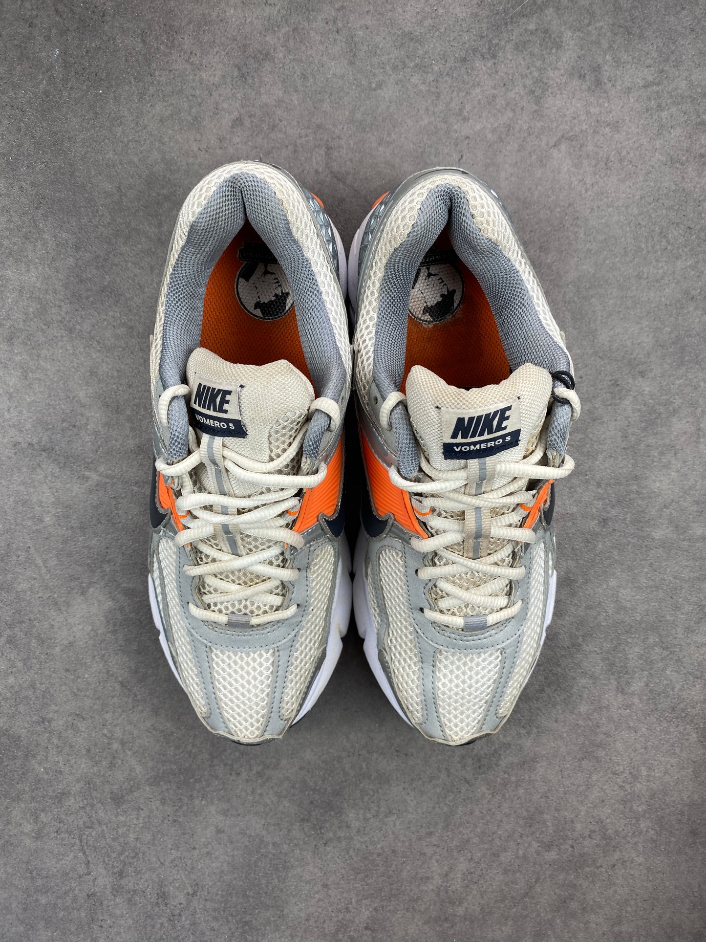 Nike Zoom Vomero 5 Platinum Tint Safety Orange