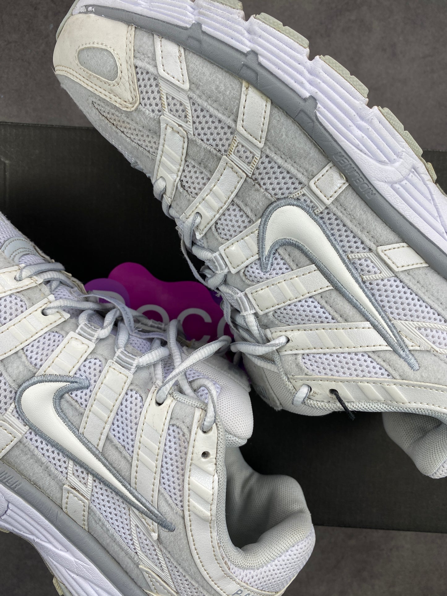 Nike P-6000 Summit White Pure Platinum