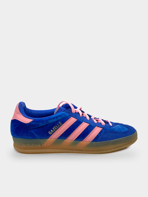 Adidas Gazelle Indoor Blue Semi Pink Spark (Taille 37 1/3)