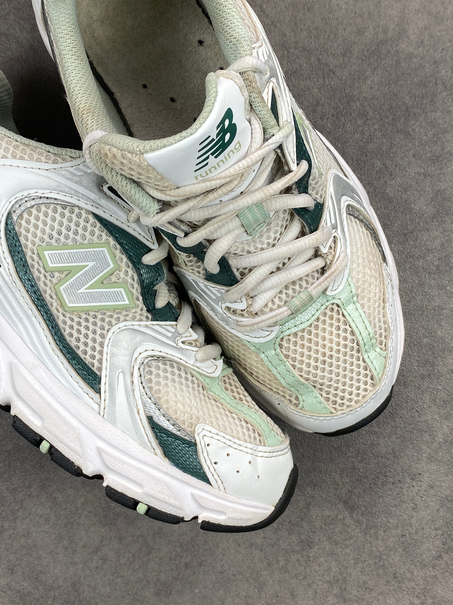 New Balance 530 White New Spruce