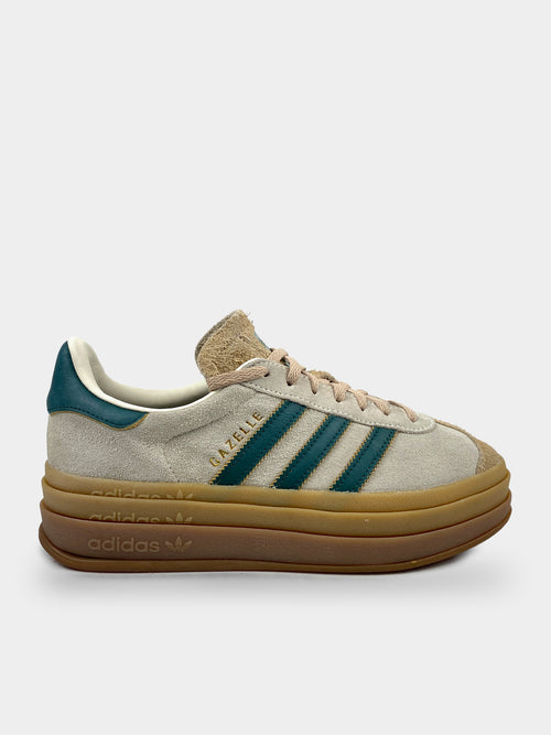 Adidas Gazelle Bold Magic Beige Collegiate Green (Taille 38 2/3)