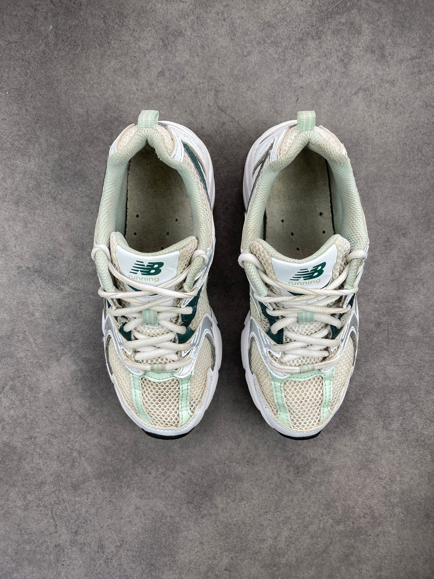 New Balance 530 White New Spruce