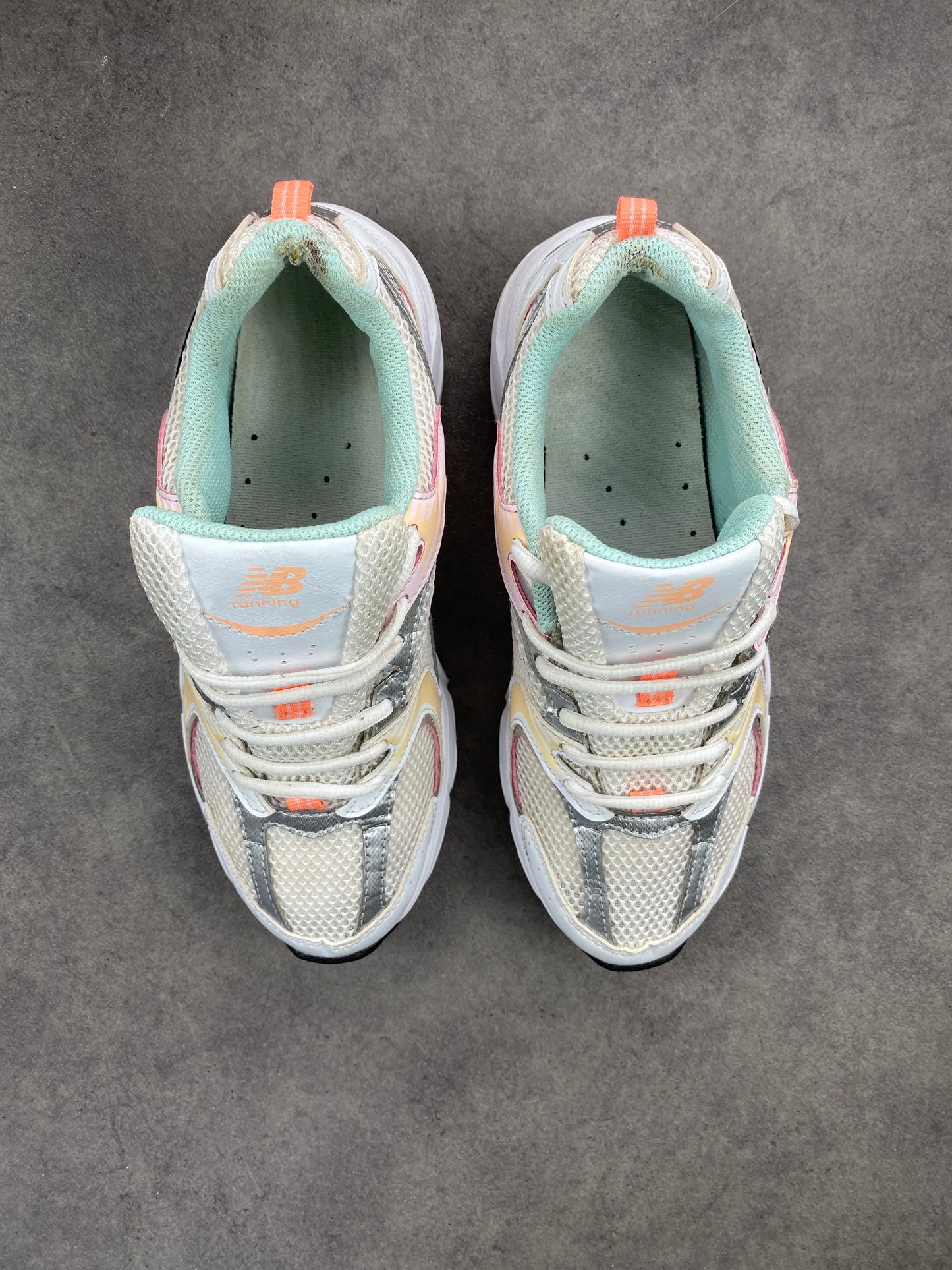 New Balance 530 Munsell White & Ginger Pink