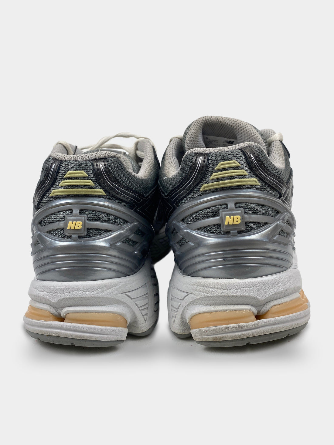 New Balance 1906R Slate Grey Black Metallic White Peach