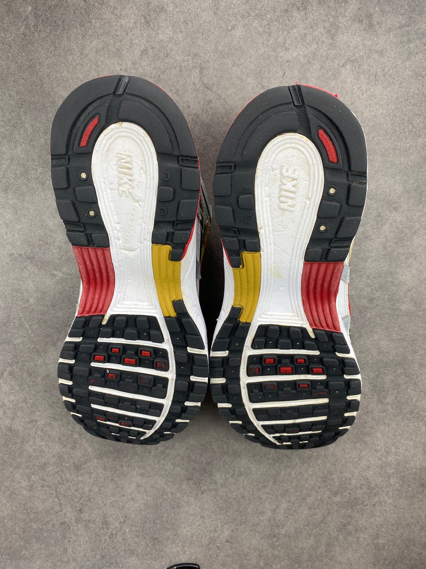 Nike P-6000 White Gold Red
