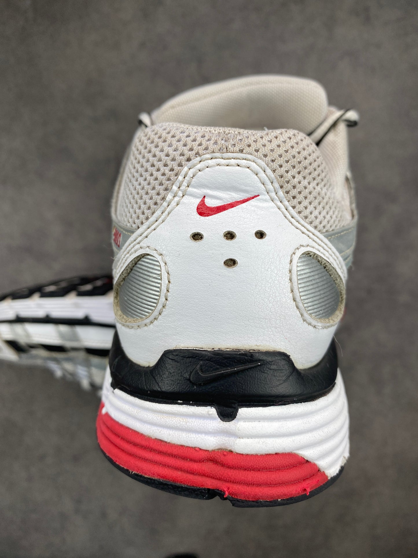 Nike P-6000 White Gold Red