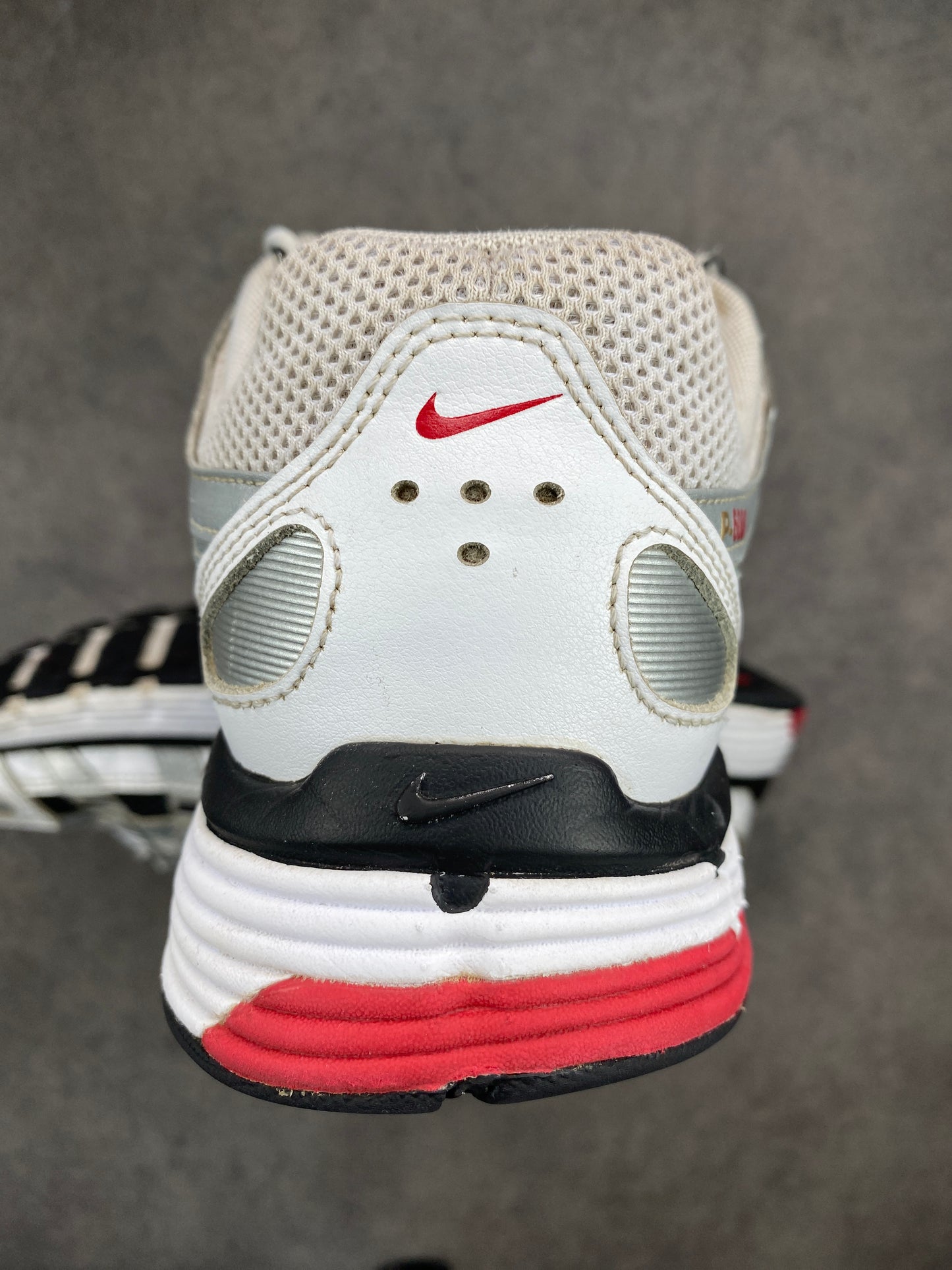 Nike P-6000 White Gold Red