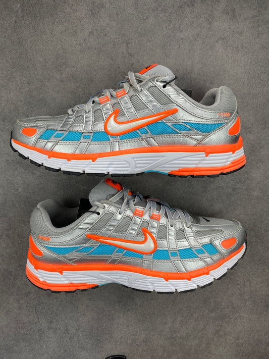 Nike P-6000 Metallic Silver Crimson Blue Fury 