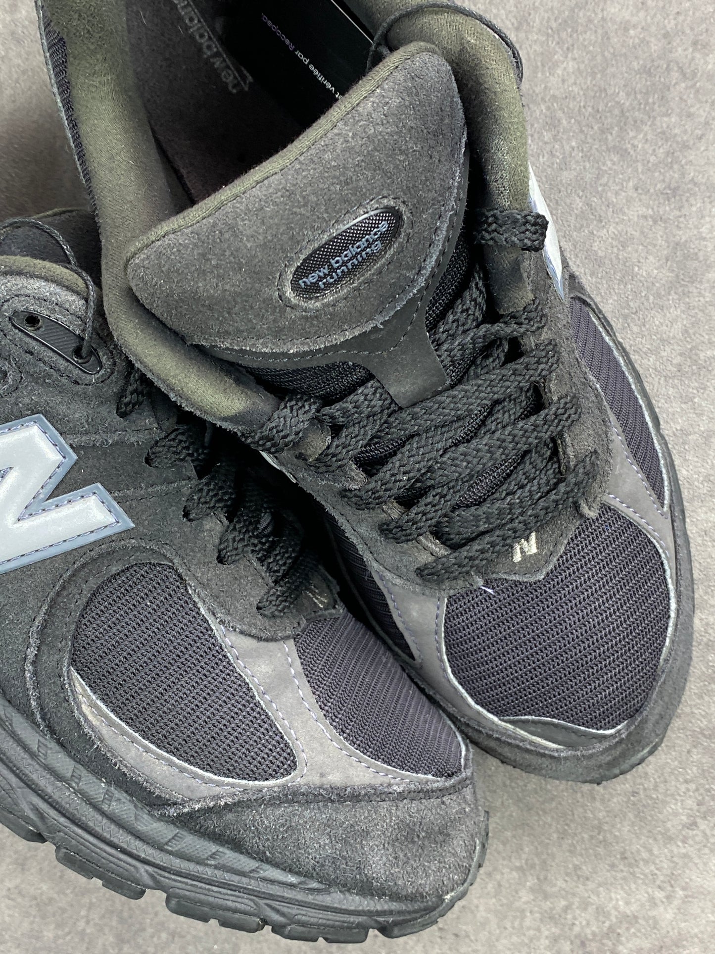 New Balance 2002R Black Silver