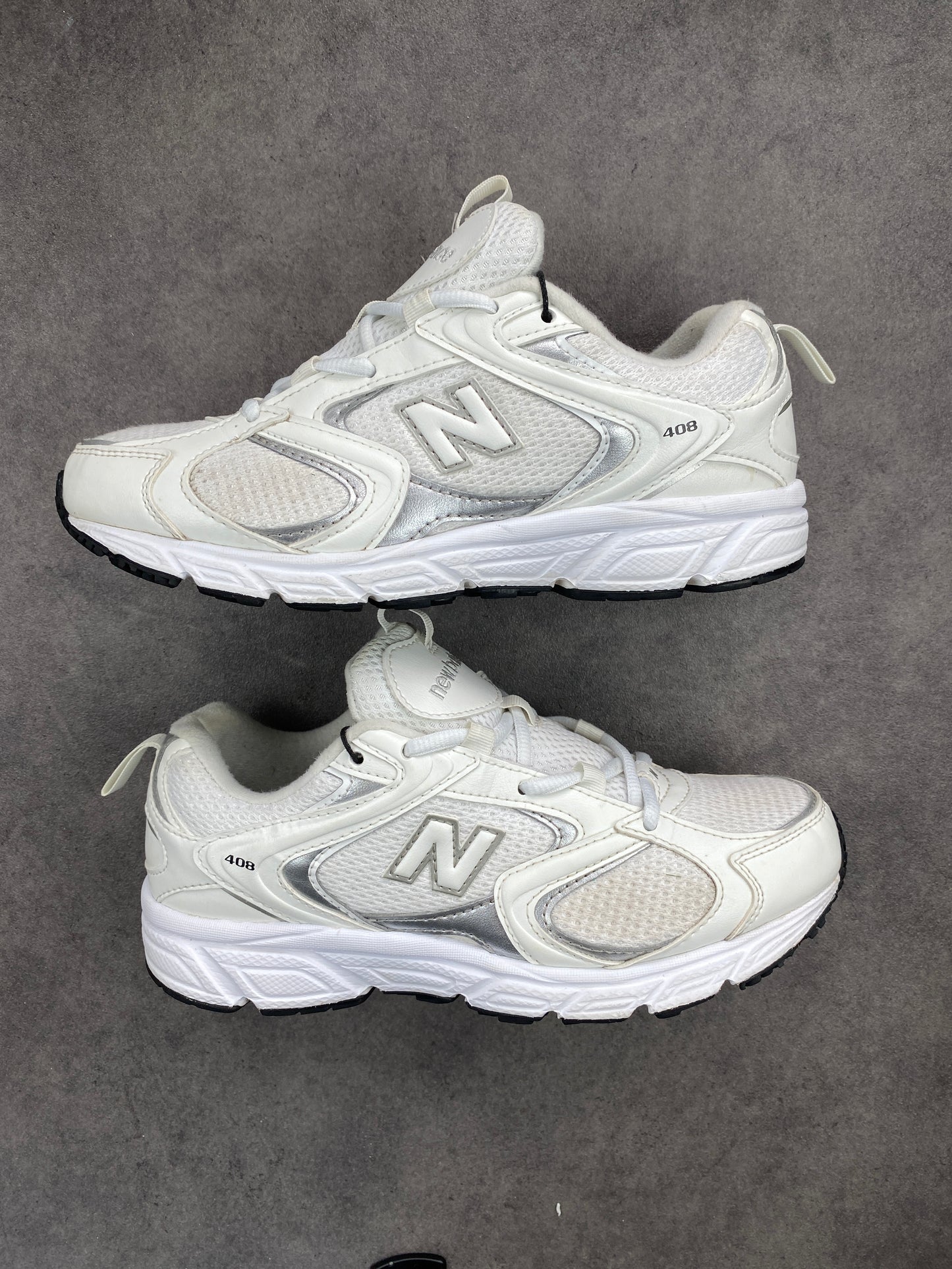 New Balance 408 White Silver