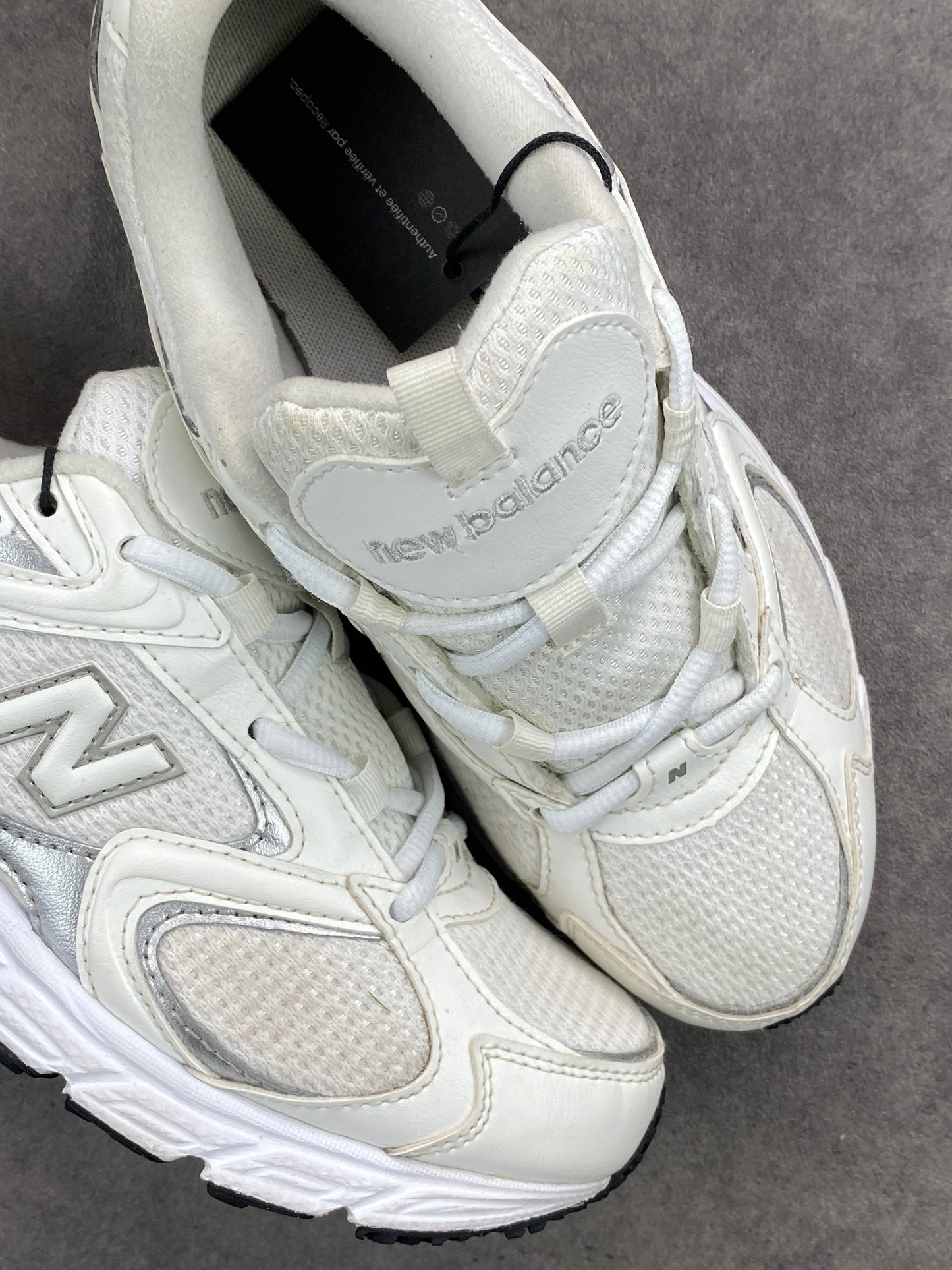 New Balance 408 White Silver