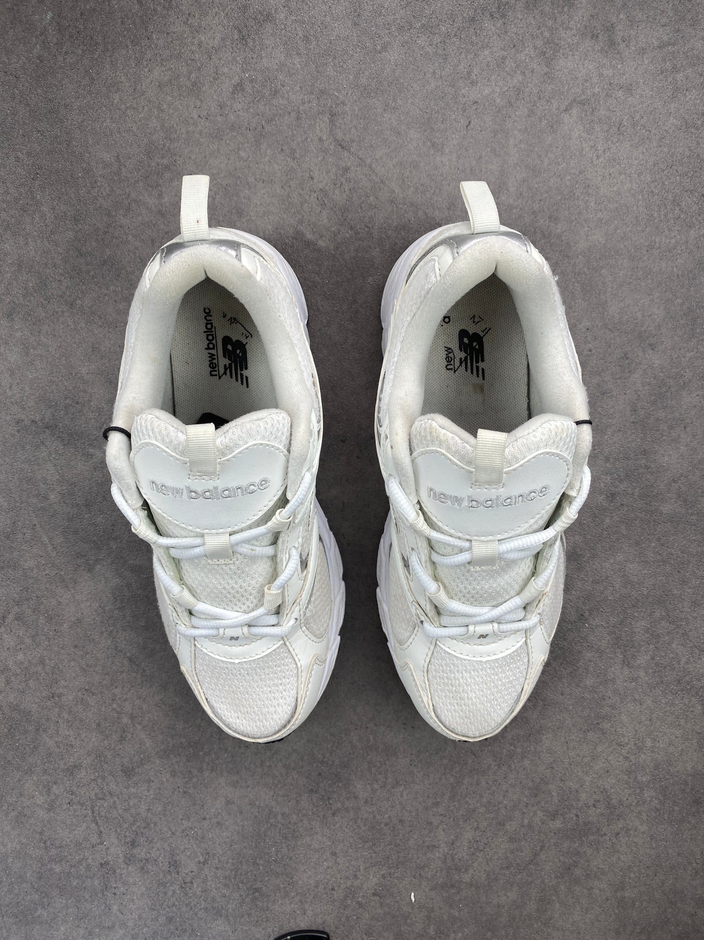 New Balance 408 White Silver