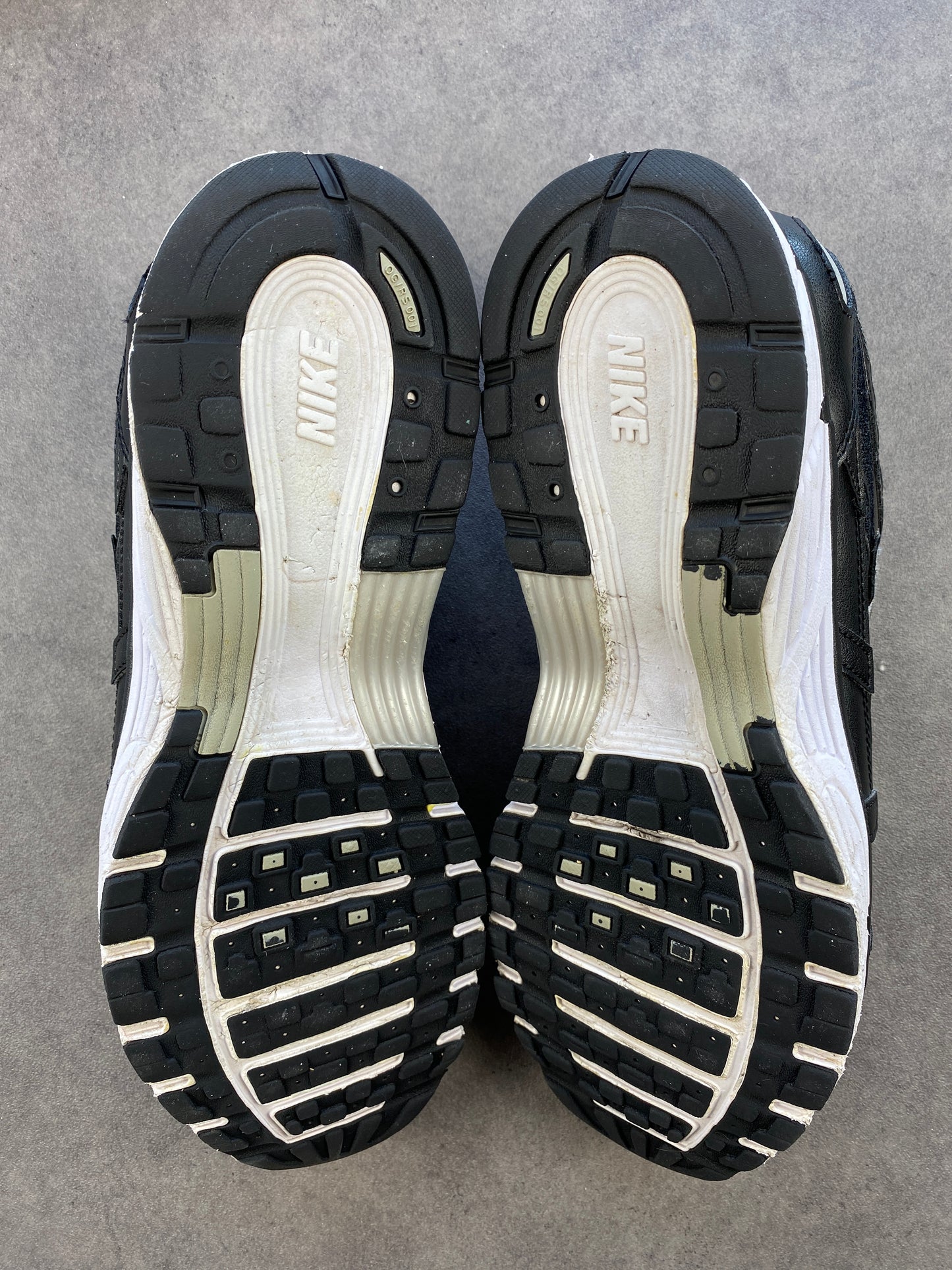 Nike P-6000 Black White Metallic Silver