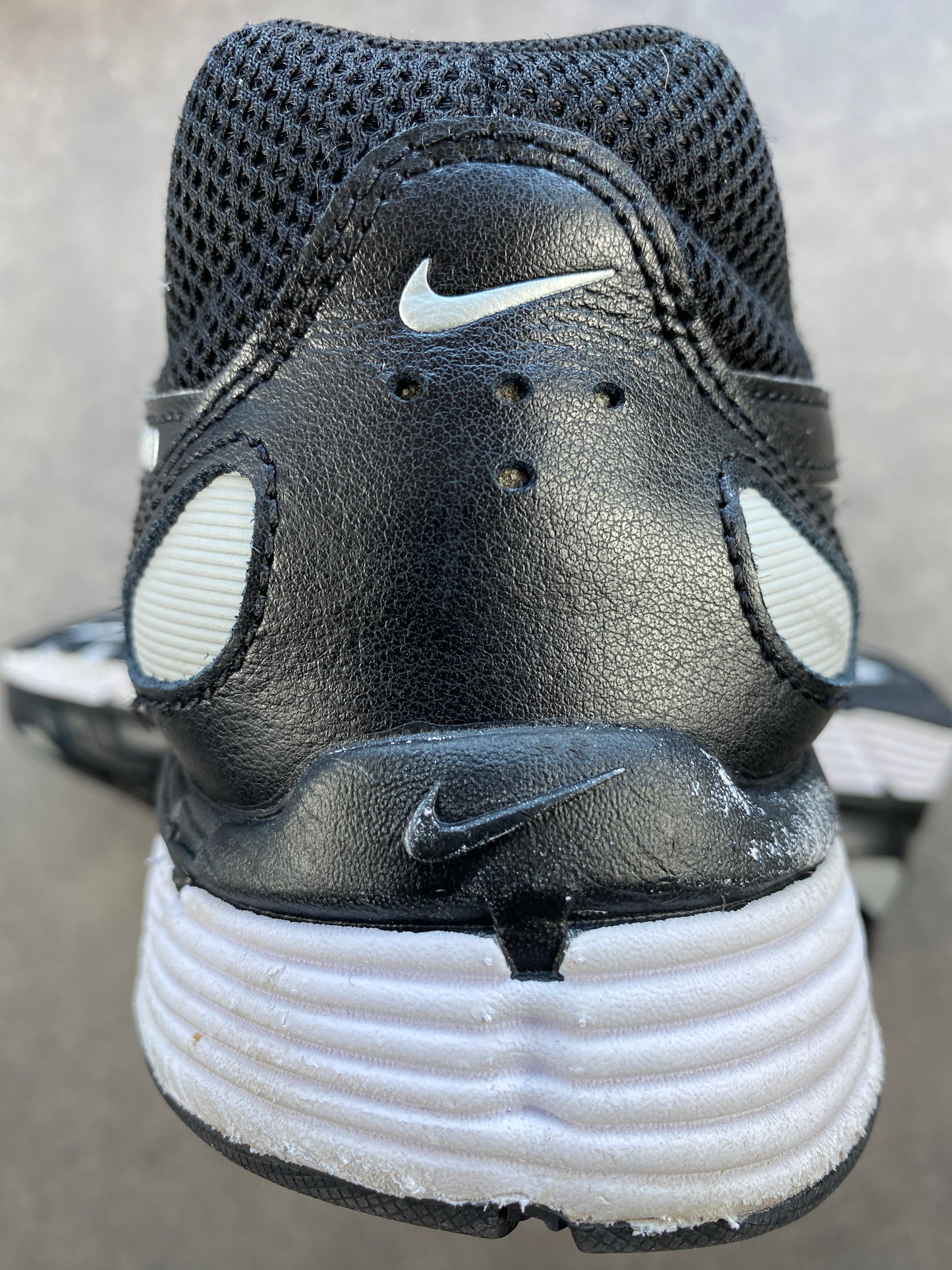 Nike P-6000 Black White Metallic Silver