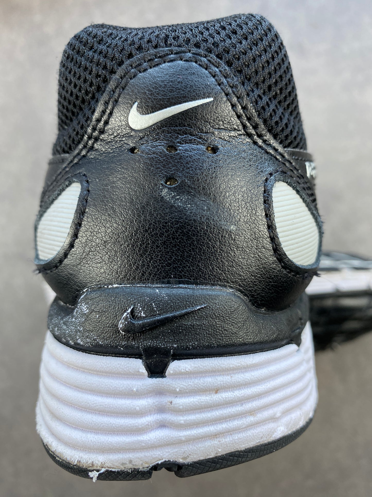 Nike P-6000 Black White Metallic Silver