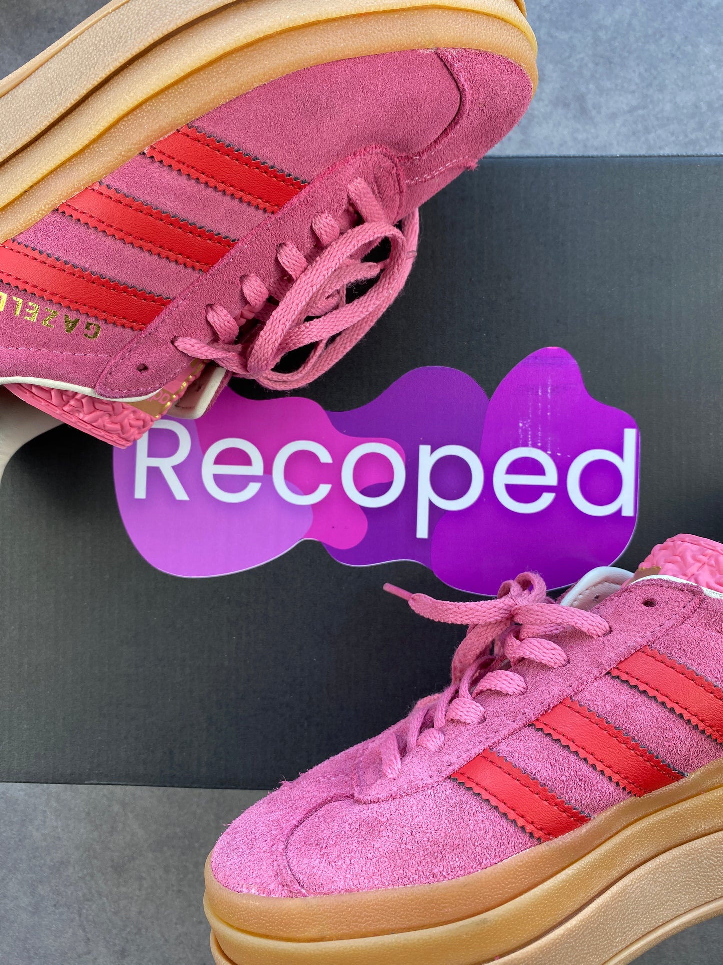 Adidas Gazelle Bold Rose Tone Better Scarlet