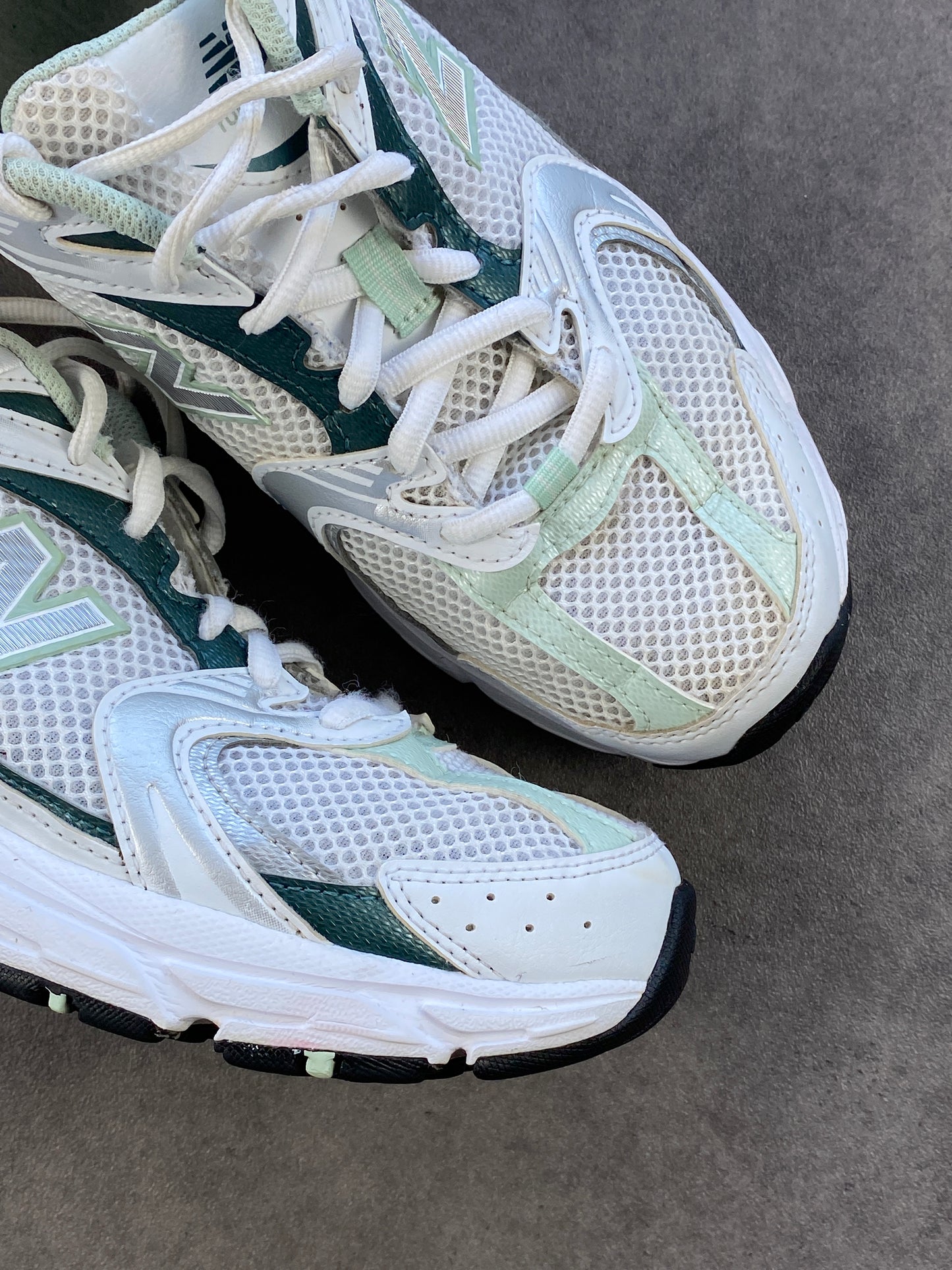 New Balance 530 White New Spruce