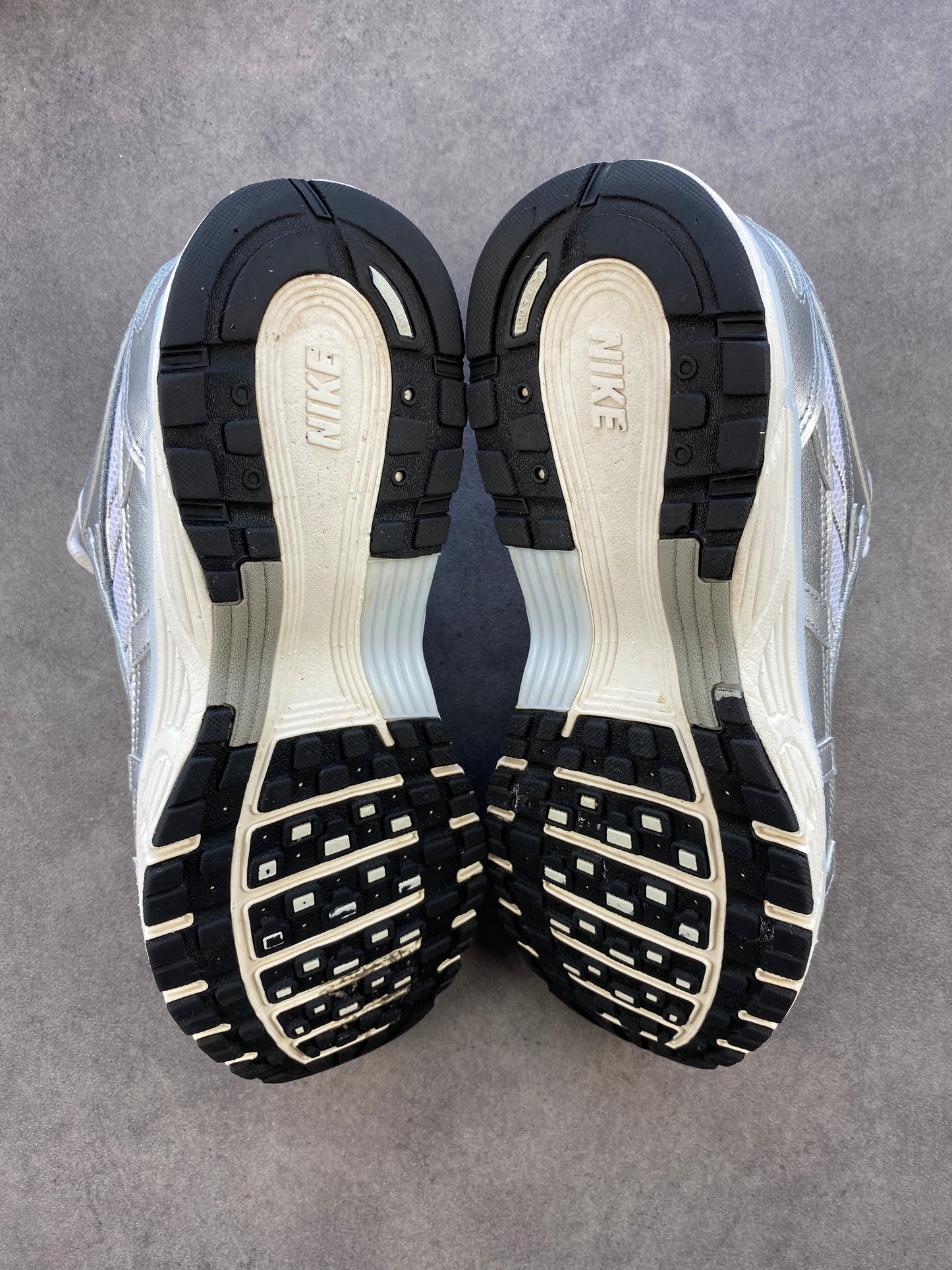 Nike P-6000 White Blue Tint Sail Metallic Silver
