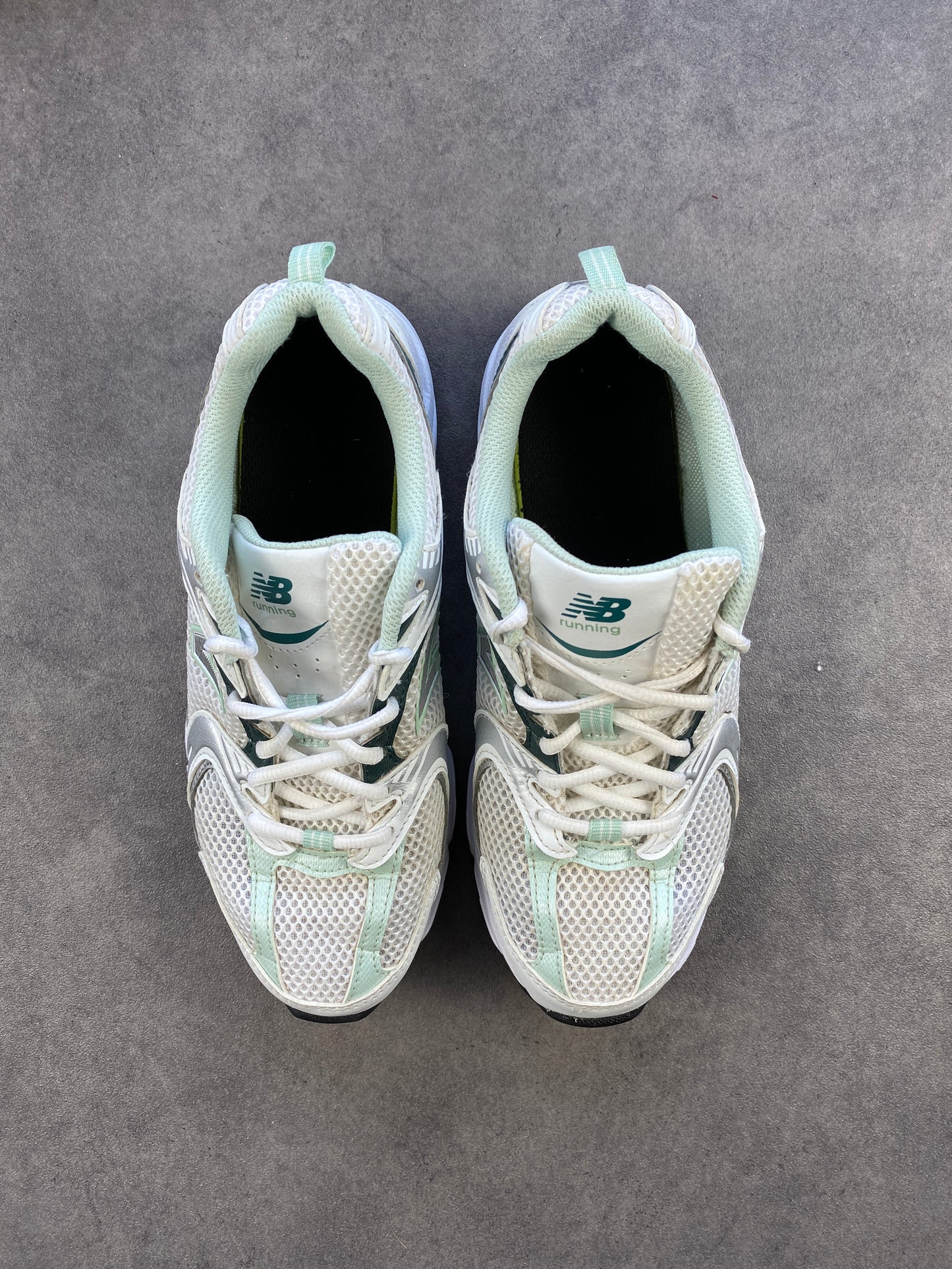 New Balance 530 White New Spruce