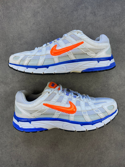 Nike P-6000 White Crimson Racer Blue