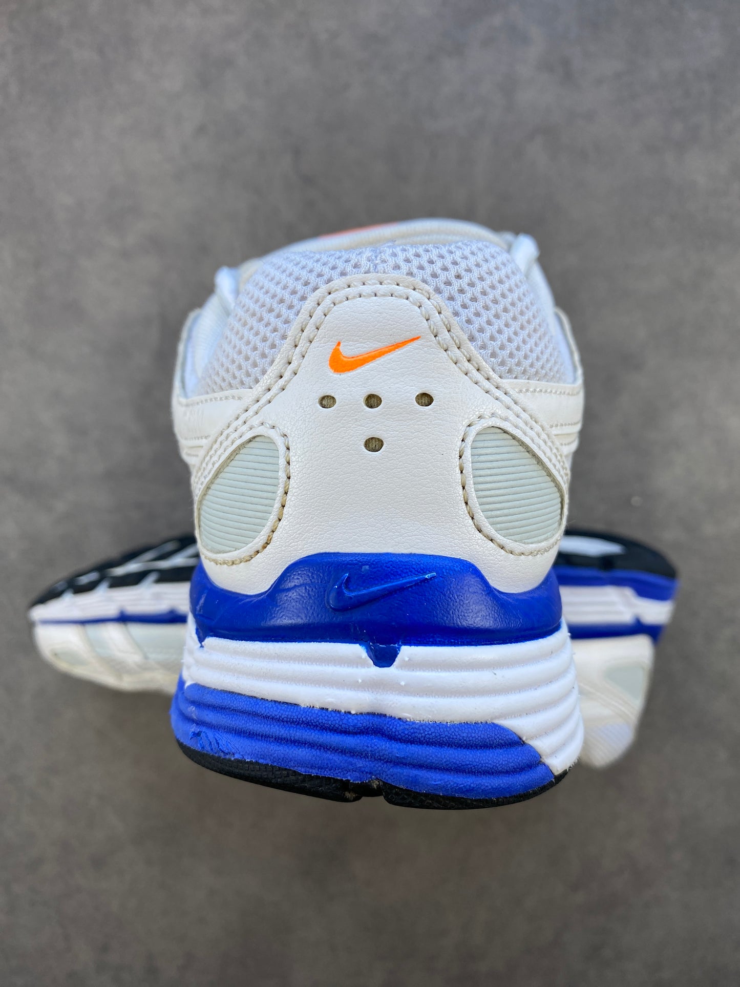 Nike P-6000 White Crimson Racer Blue