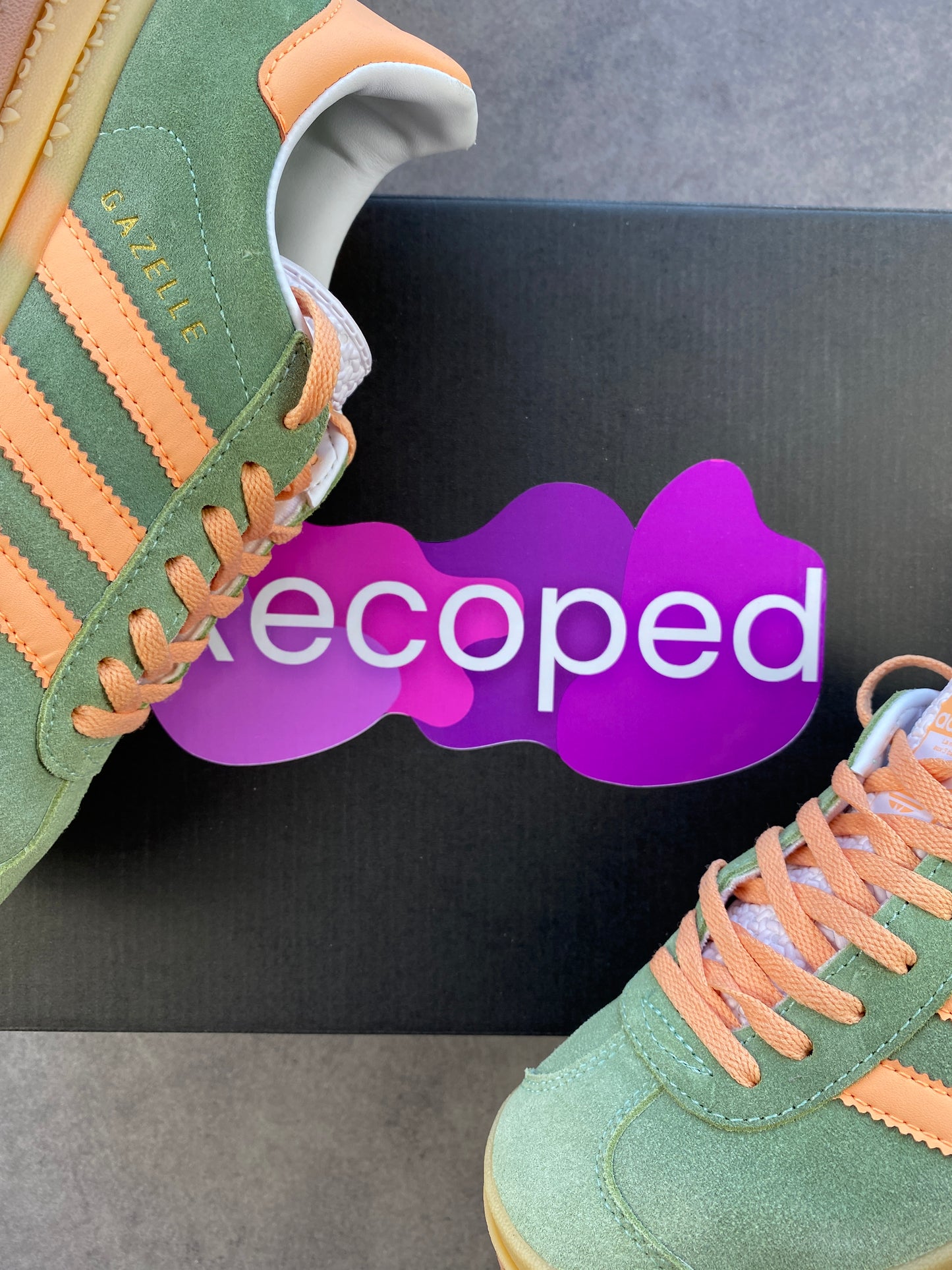 Adidas Gazelle Bold Semi Green Spark