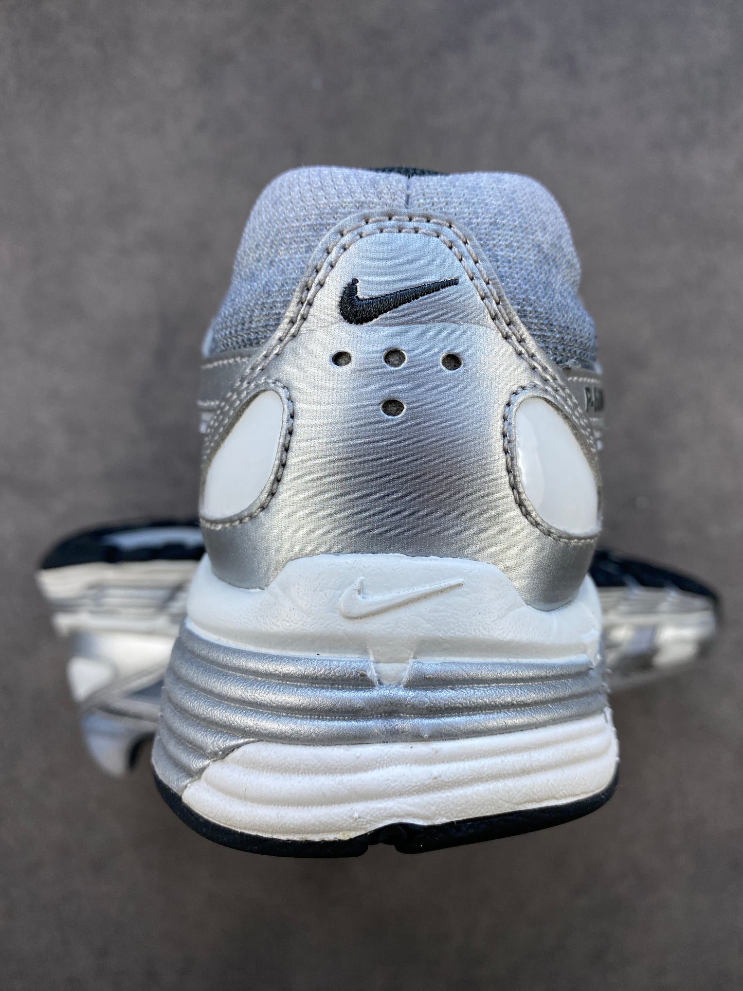 Nike P-6000 Metallic Silver Summit White-Wolf Grey