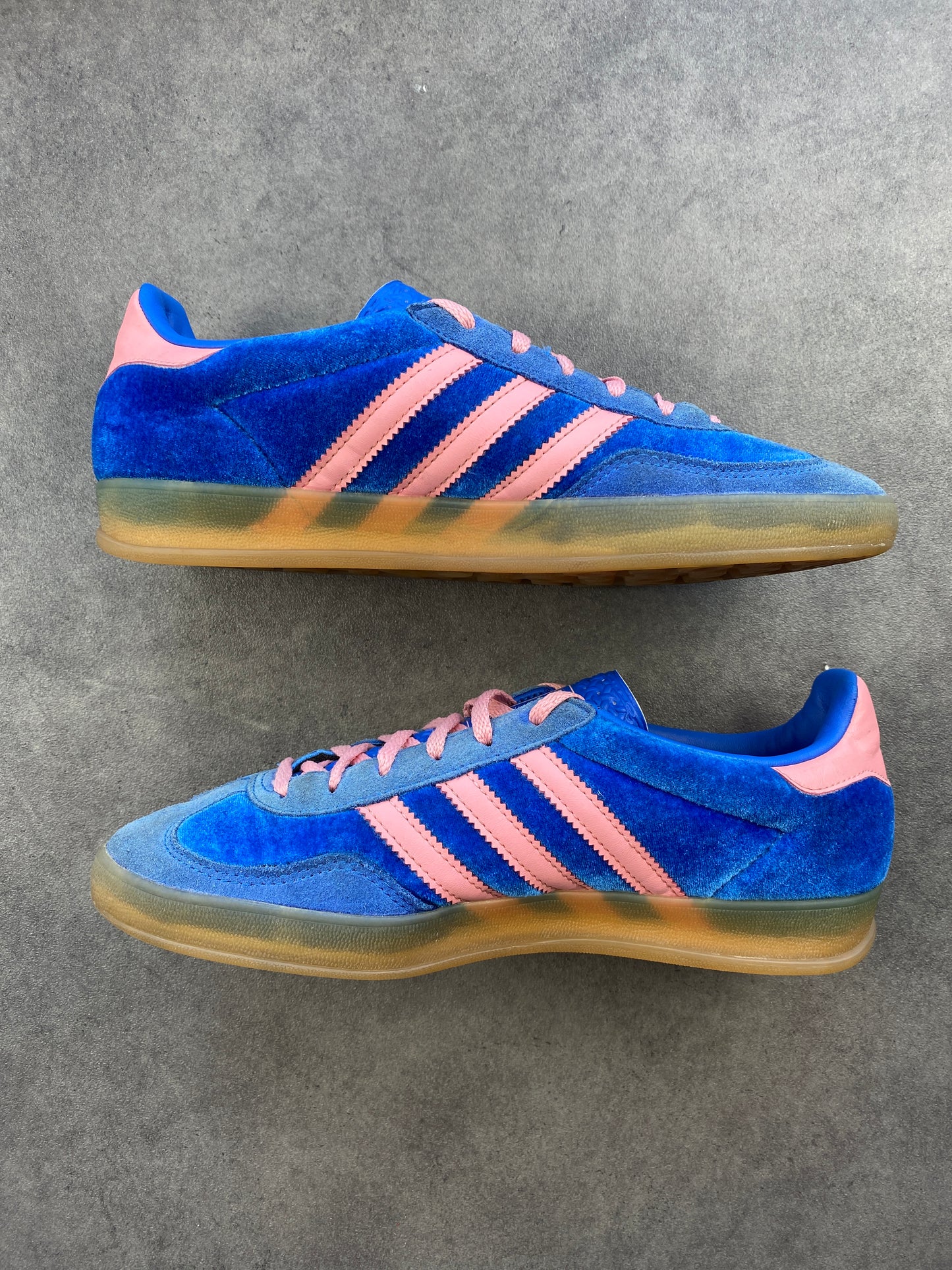 Adidas Gazelle Indoor Blue Semi Pink Spark