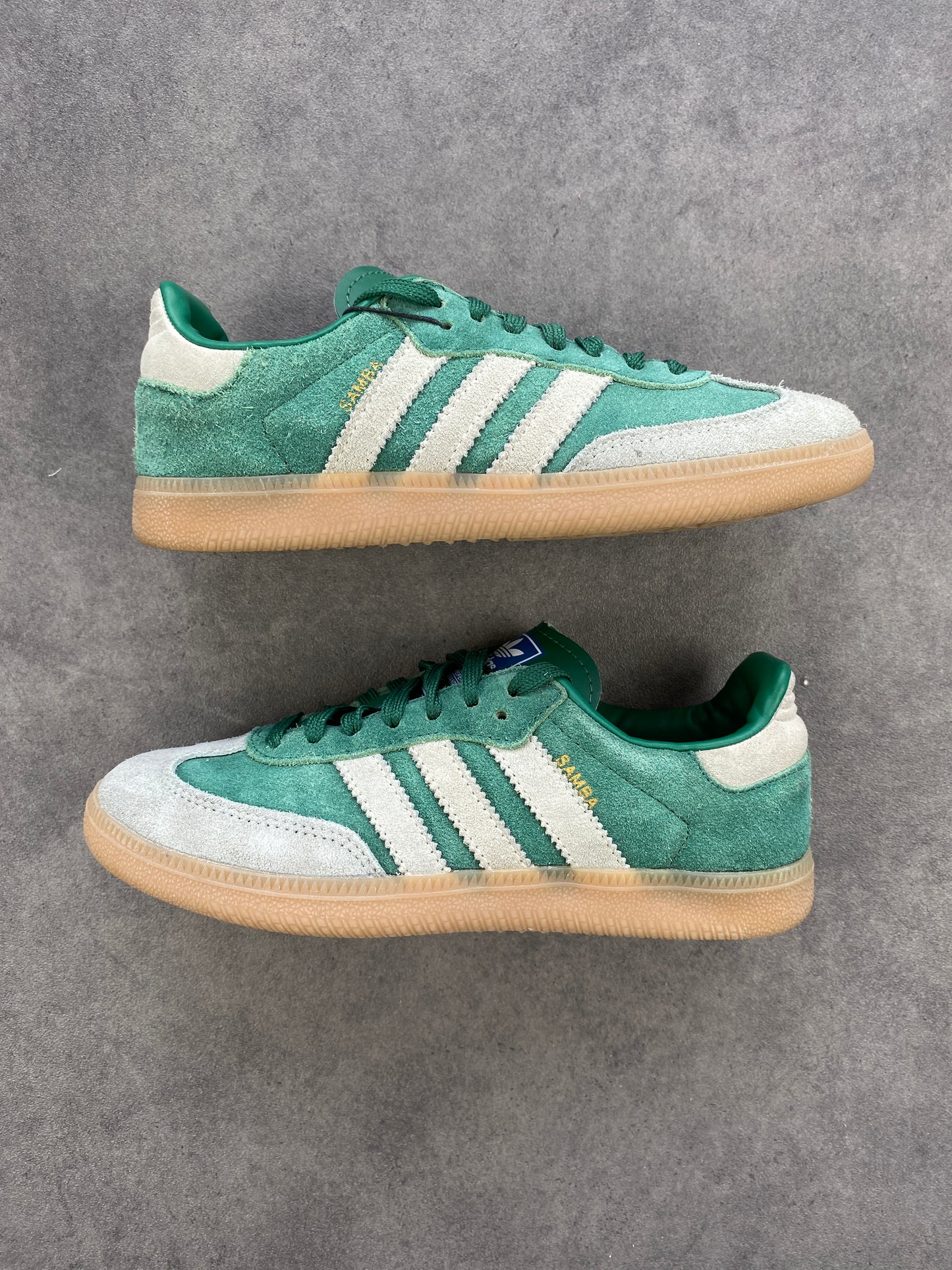 adidas Samba OG Collegiate Green Gum Grey Toe
