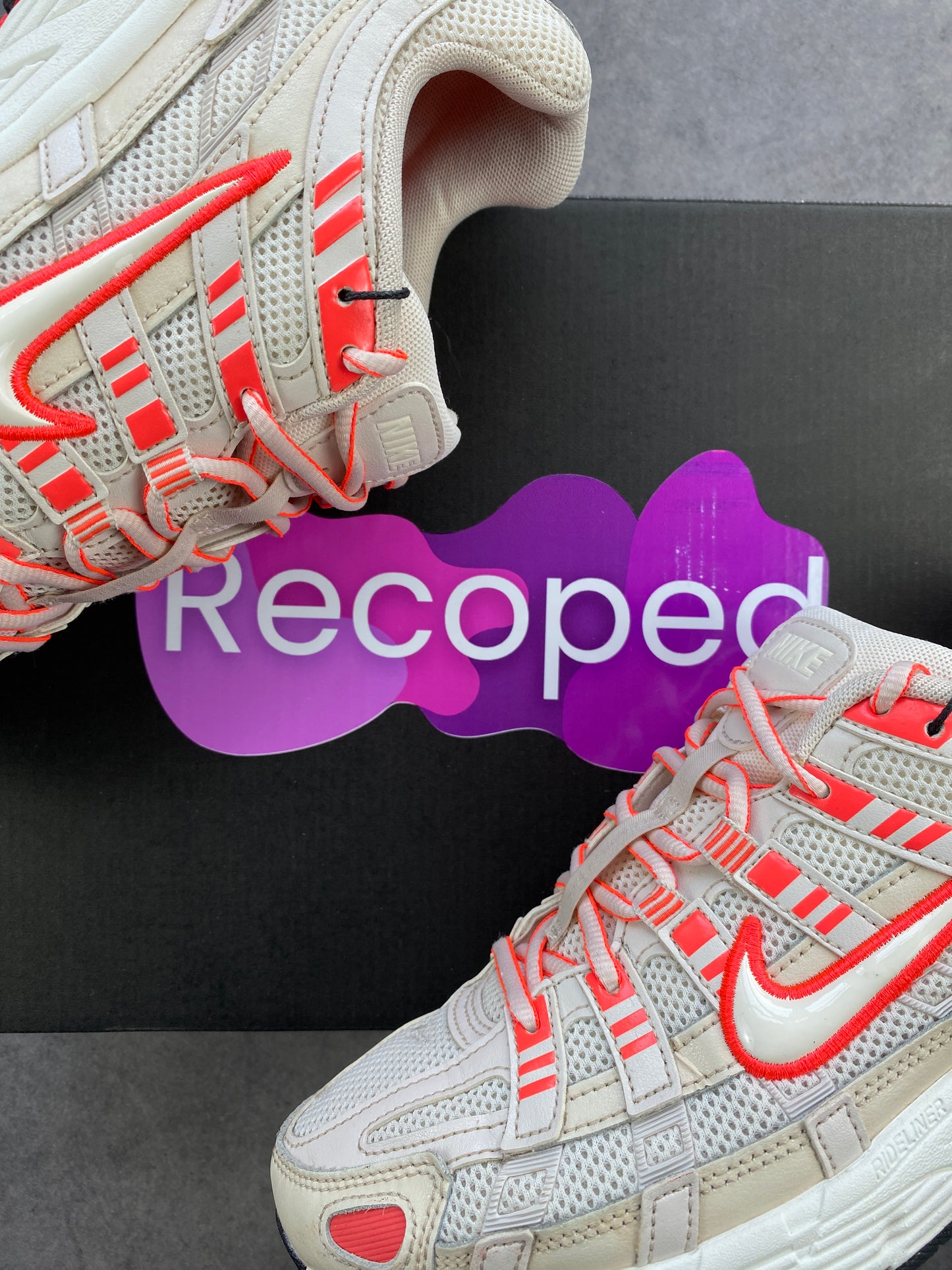 Nike P-6000 Bright Crimson / soft Pearl