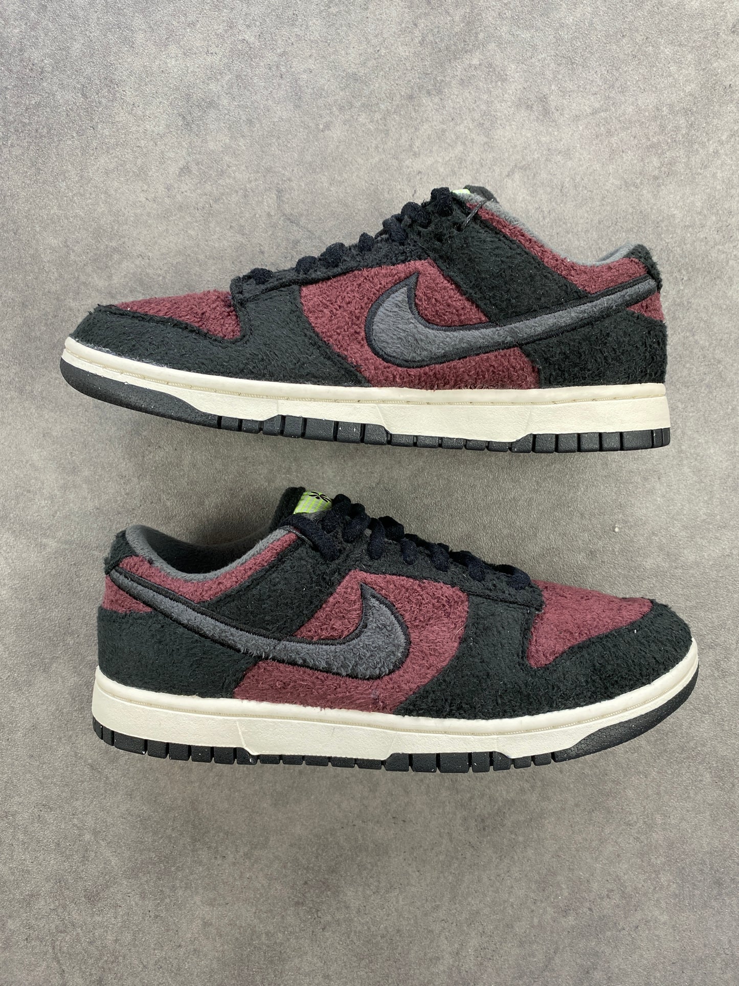 Nike Dunk Low SE Fleece Pack Bordeaux Crush