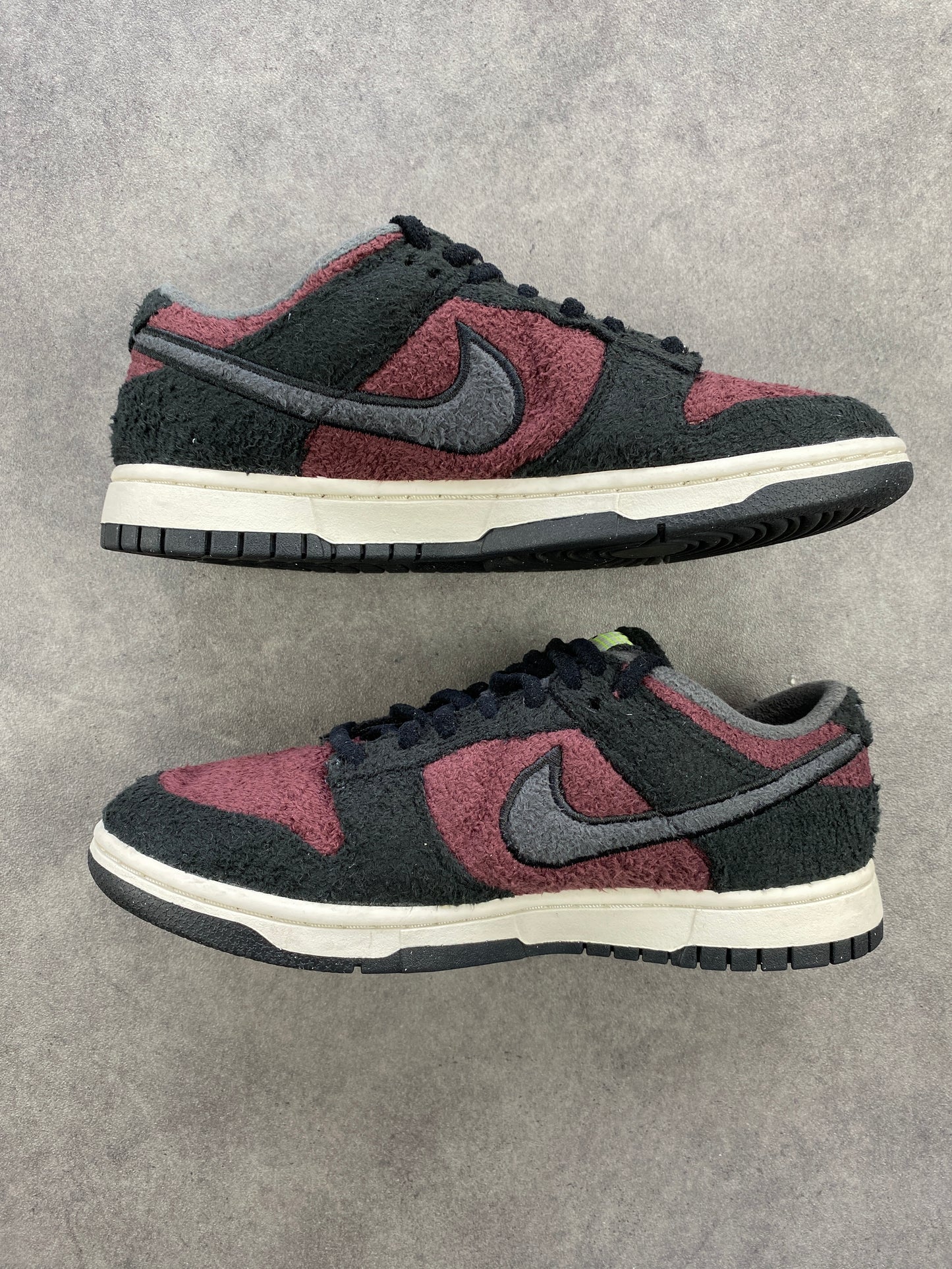 Nike Dunk Low SE Fleece Pack Bordeaux Crush