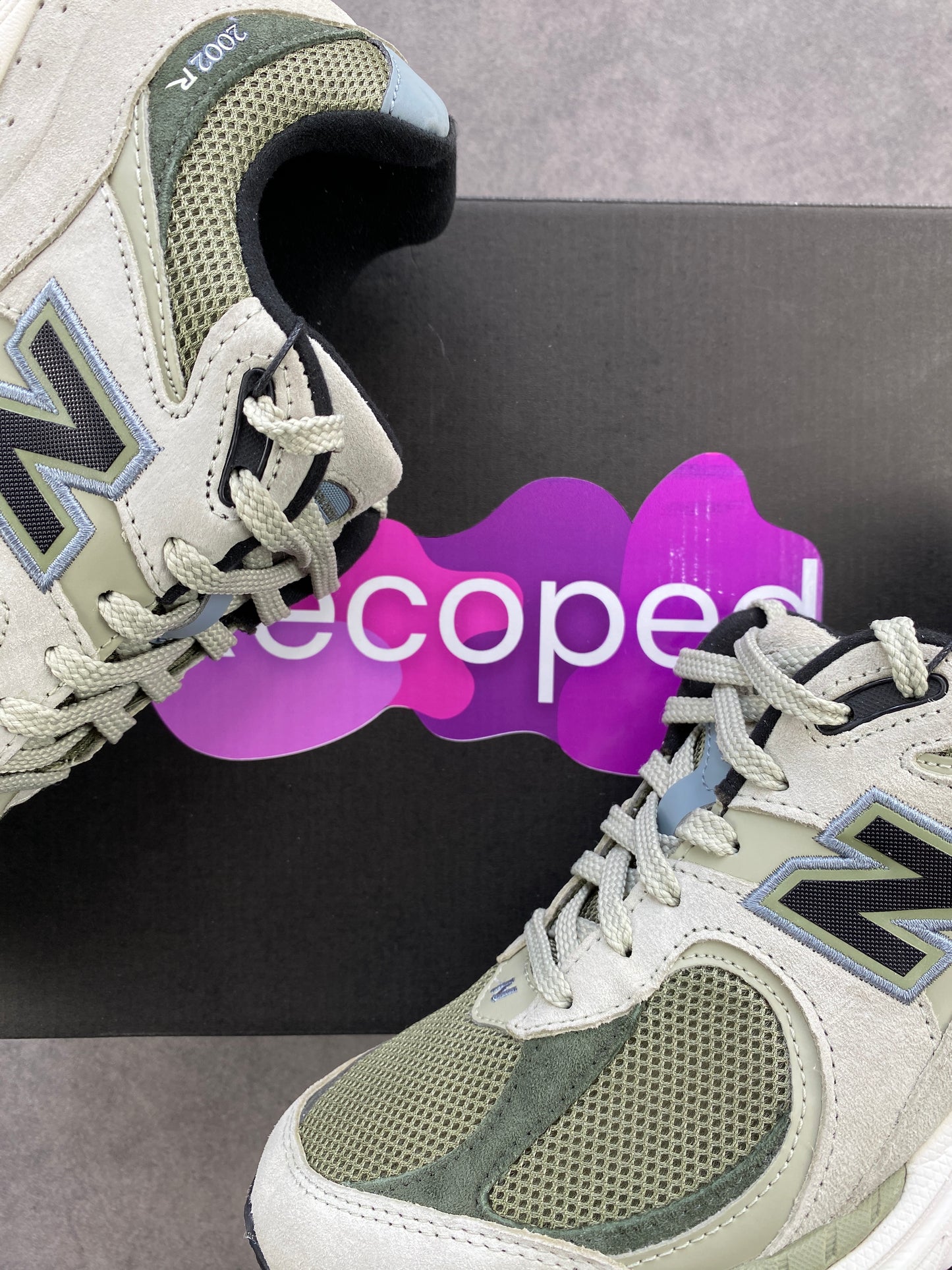 New Balance 2002R Silver Pine Olive Leaf