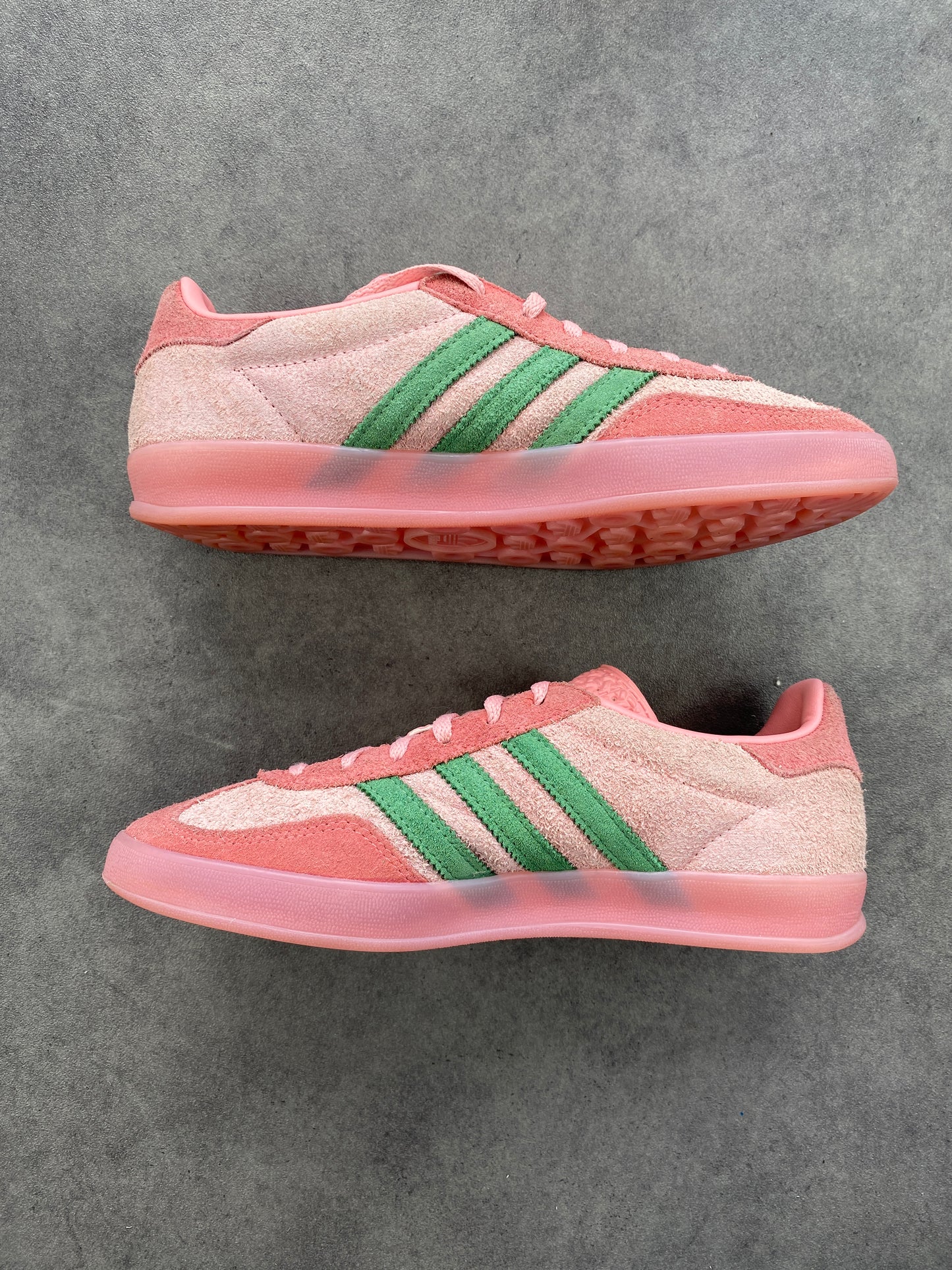 Adidas Gazelle Indoor Semi Pink Spark Preloved Scarlet
