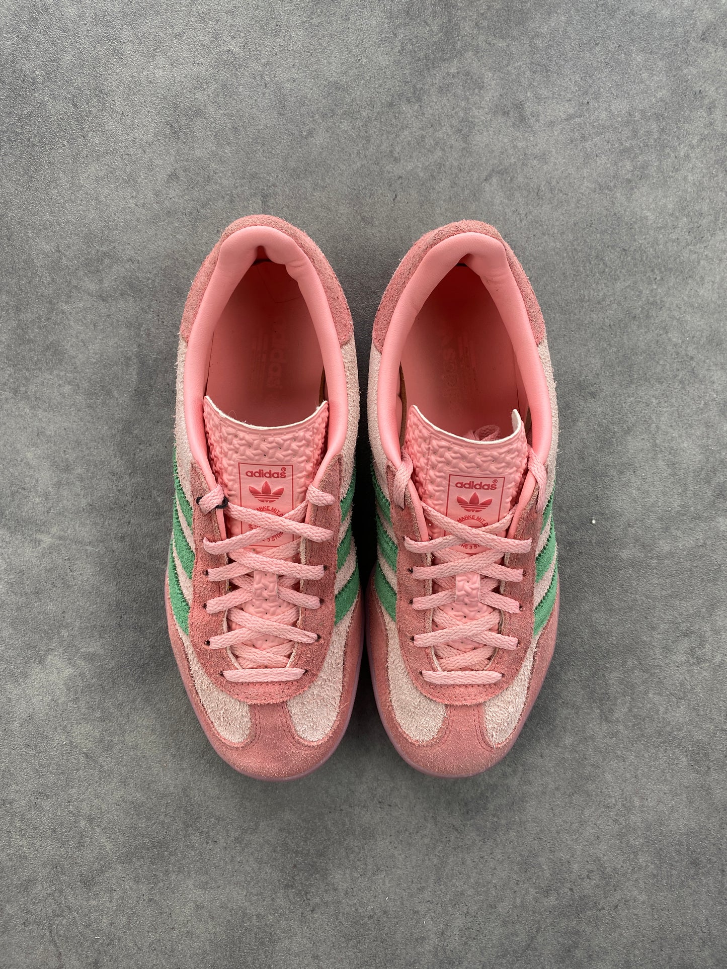 Adidas Gazelle Indoor Semi Pink Spark Preloved Scarlet