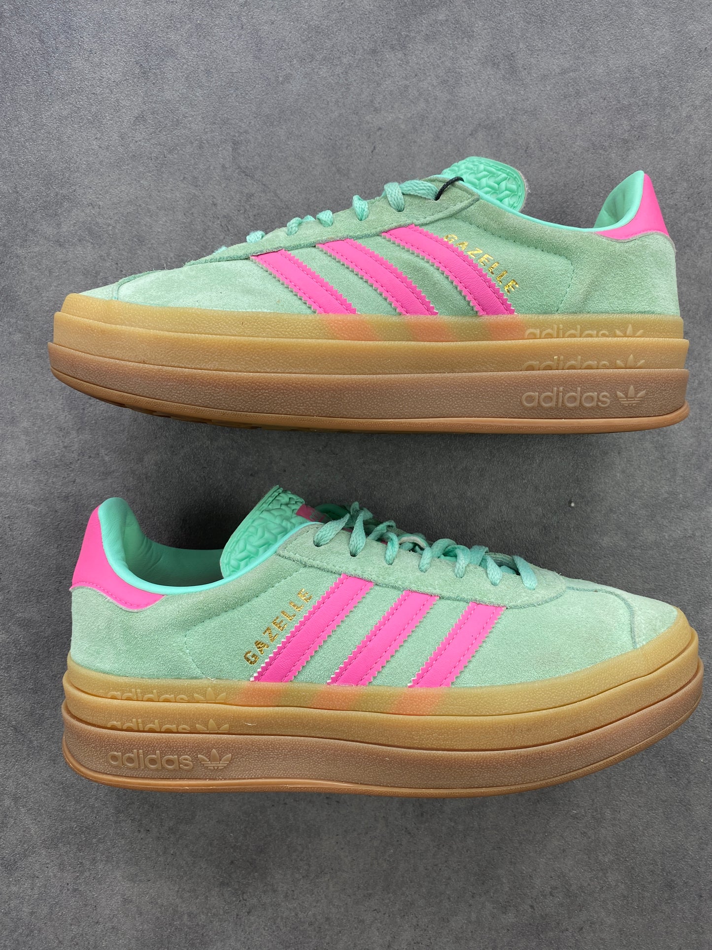 Adidas Gazelle Bold Pulse Mint Pink