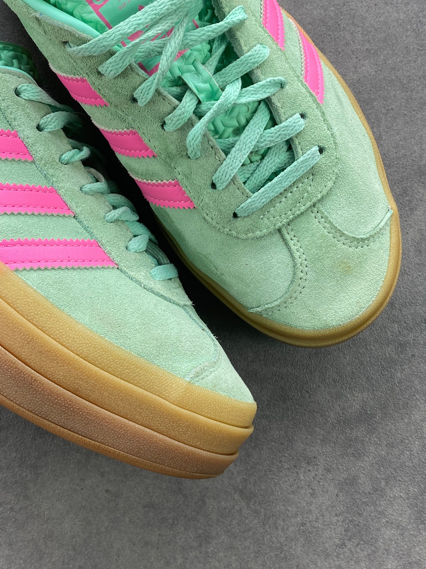 Adidas Gazelle Bold Pulse Mint Pink